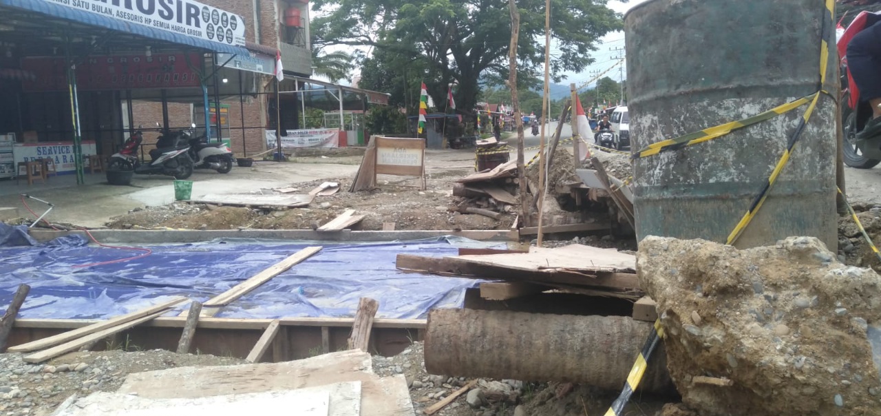 Warga Agara Resah Kerjaan Rekanan Jalan Tak Kunjung Tuntas