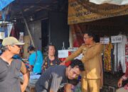 Camat Delitua-Tim Gabungan Tertibkan Dan Relokasi 156 Pedagang Tradisional