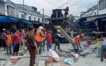 Geliatkan Perputaran Ekonomi, Pemkab Deliserdang Tingkatkan Jalan Griya-Pahlawan Tanjungmorawa