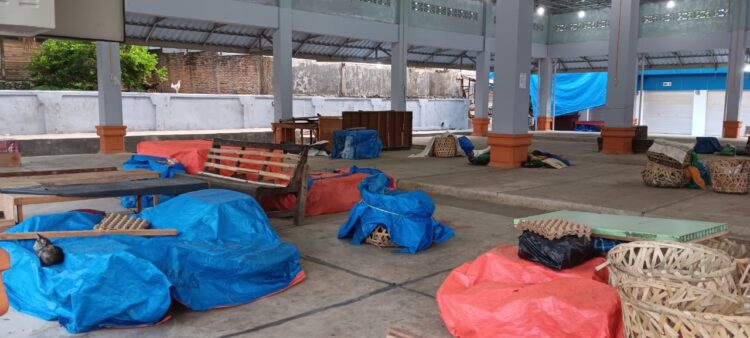 Pasar Eks Bioskop Tapanuli Sepi, Pedagang Kembali Ke Pasar Kuliling