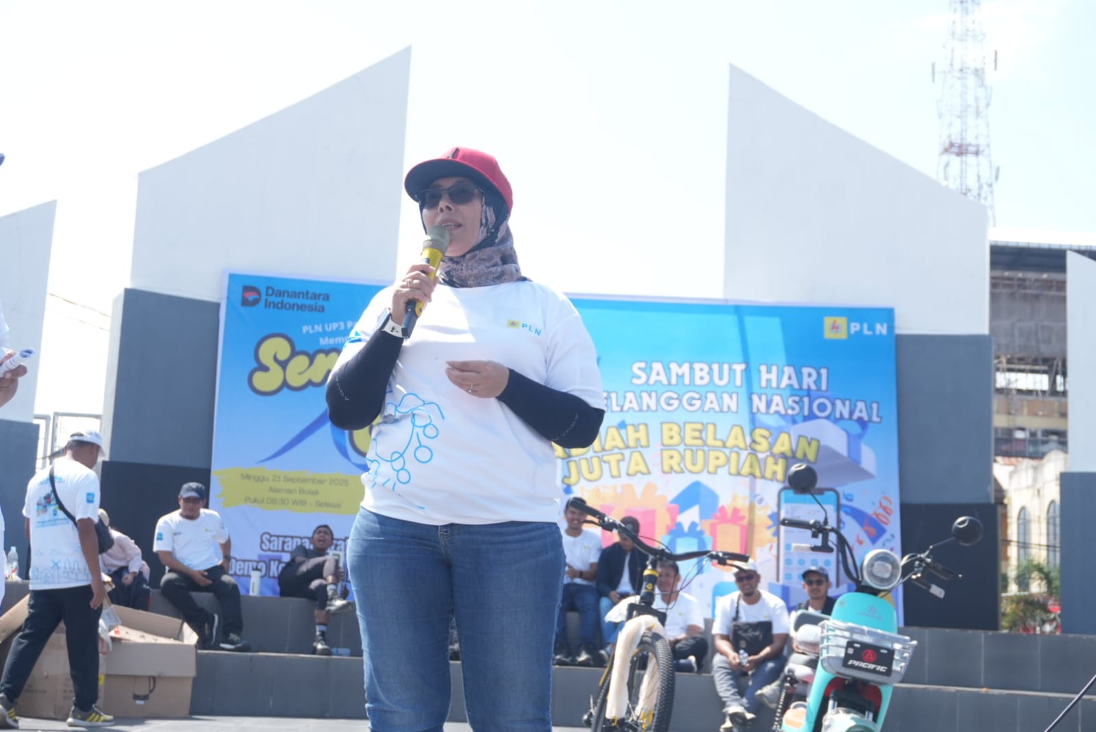 Meriahkan HPN 2025, PLN Ajak Warga Padangsidimpuan Bergerak Bersama Di Car Free Day