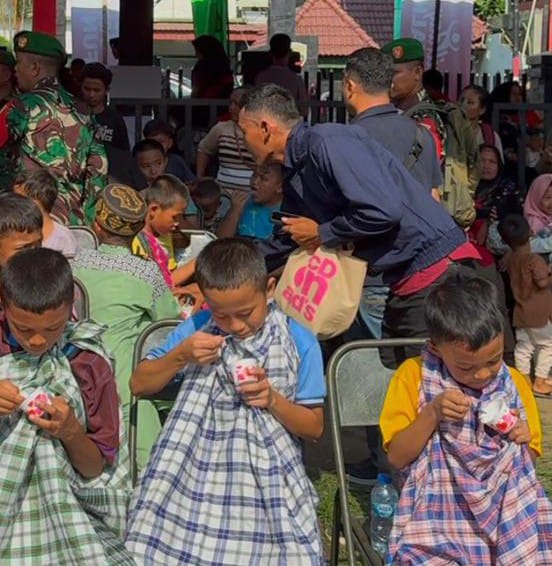 IP UBP Pangkalansusu Turut Serta Bakti Teritorial Prima HUT Ke-80 TNI