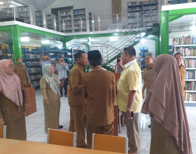 Bupati Salim Fakhry Kunker Ke Dinas Perpustakaan Aceh Tenggara