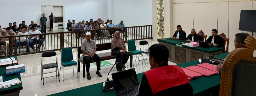 JPU Kejari Aceh Besar Bacakan Dakwaan Kasus Korupsi BGP