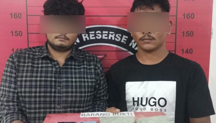 Polisi Sita 1.350 Butir Ekstasi Dan Ringkus Dua Tersangka Di SPBU
