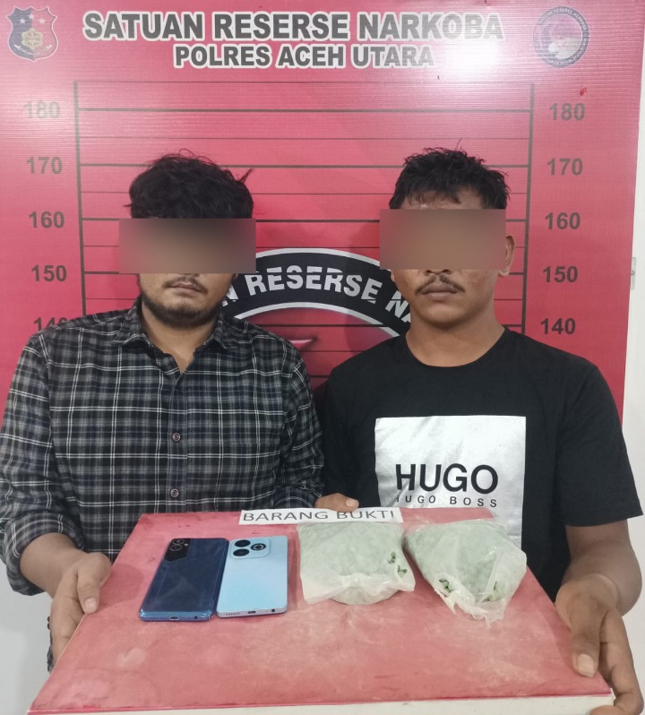 Polisi Sita 1.350 Butir Ekstasi Dan Ringkus Dua Tersangka Di SPBU