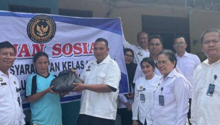Lapas Binjai Salurkan Sembako, Bukti Nyata Peduli Masyarakat