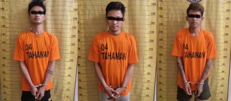 Jual Sabu Dekat Rumah Ibadah, Tiga Pria Diringkus Polres Binjai