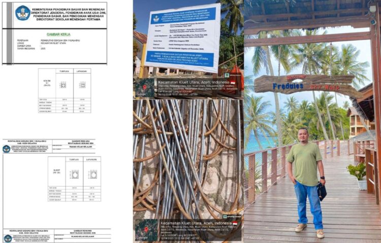 Penggunaan Besi 10 Revitalisasi SDN 1 Kuala Ba’u Sesuai Bestek, RAB dDn Dikawal Kejaksaan