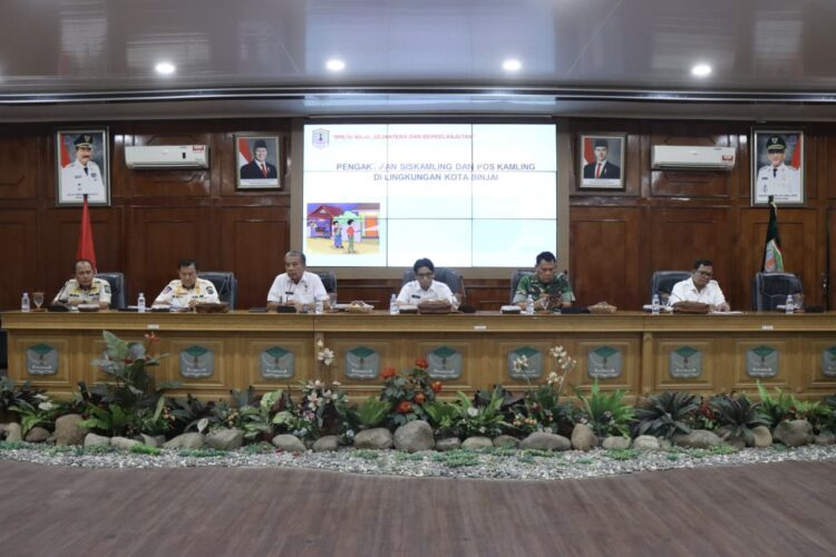Tingkatkan Keamanan, Pemko Binjai Aktifkan Kembali Siskamling Dan Poskamling