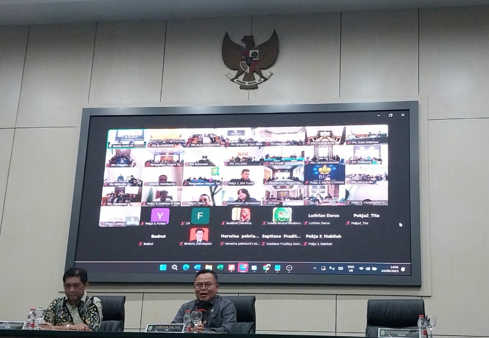 Nursyam Buka Kegiatan Badilum Learning Center Dan e-Eksaminasi Di PT Banda Aceh