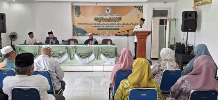 PPASN Tapsel Peringati Maulid Nabi, Soroti Fiskal Daerah Dan Regrouping OPD