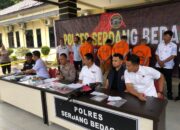 Polres Sergai Bongkar Sindikat Penganiayaan, Kepemilikan Senpi Ilegal Dan Narkoba