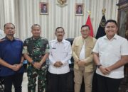 Anggota DPRD Deliserdang Dahnil Ginting Silaturahmi Ke Menkopolkam