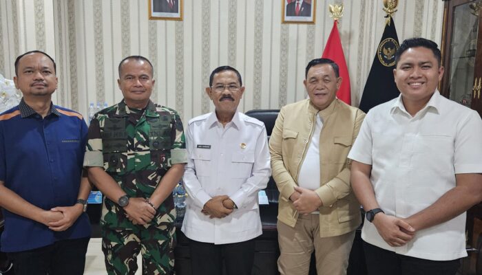 Anggota DPRD Deliserdang Dahnil Ginting Silaturahmi Ke Menkopolkam