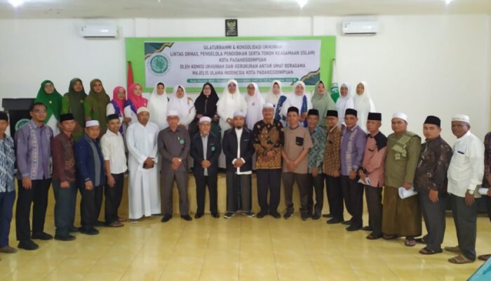 MUI Sidimpuan Ajak Ormas, Pengelola Pendidikan Dan Tokoh Agama Bangun Ukhuwah