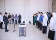 Bupati Syech Muharram Kukuhkan 4 Kapus Dan Lantik 8 Pejabat Fungsional