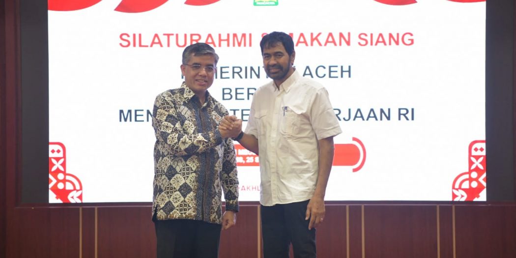 Gubernur Minta Menaker Bangun BLK Spesifikasi Khusus Di Aceh