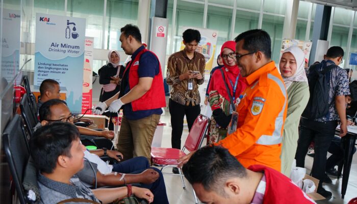 KAI Bandara Gelar Kegiatan Sosial, Kesehatan, Hiburan Sambut HUT Ke-19