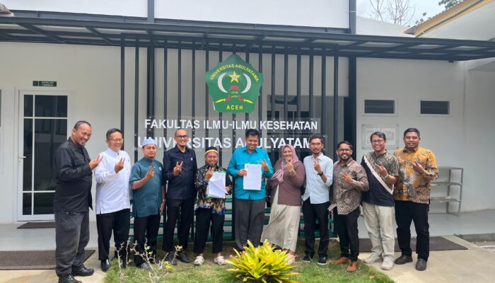 Fikes Unaya Aceh Utara-YIHU Teken MoU Kesehatan Islami