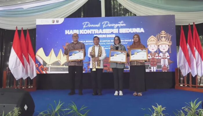 Sumut Borong 4 Penghargaan Di Peringatan Hari Kontrasepsi Sedunia 2025