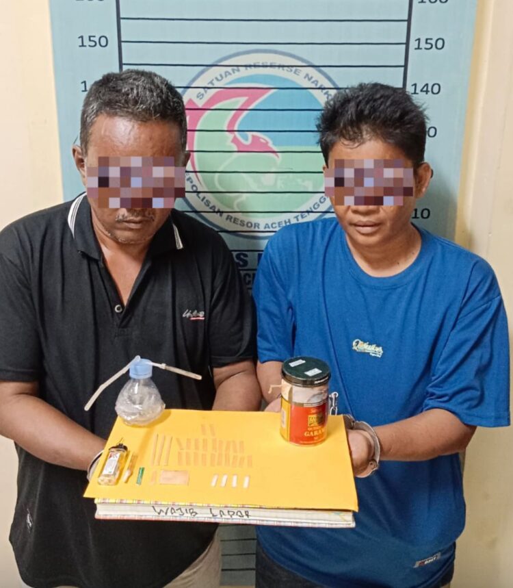 Polres Agara Bekuk Dua Pelaku Pengedar Sabu