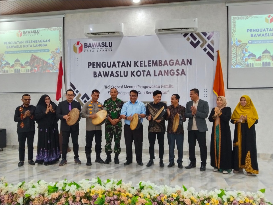 Bawaslu Langsa Gandeng Lintas Elemen Bangun Pengawasan Pemilu Independen Dan Berkeadilan
