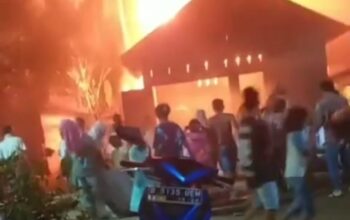 Rumah Dan Gudang Di Mandailing Natal Ludes Terbakar, Kerugian Capai Rp100 Juta
