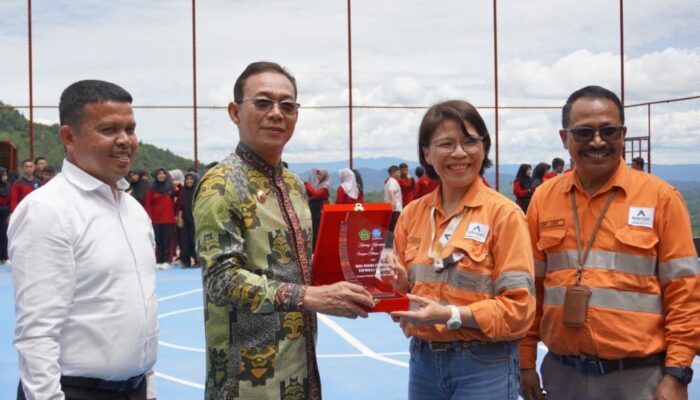 Bupati Resmikan Lapangan Olah Raga Multifungsi MAN IC Tapsel