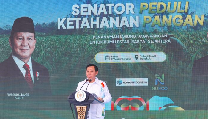 DPD RI Luncurkan Program Senator Peduli Ketahanan Pangan Serentak Dari 4 Provinsi