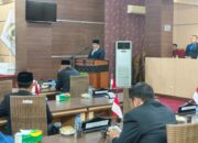 Paripurna DPRK, Wakil Bacakan Pidato Wali Kota Subulussalam