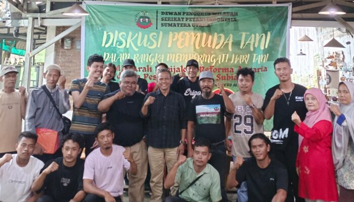 SPI Sumut Bahas Peran Pemuda Tani Dalam Reforma Agraria