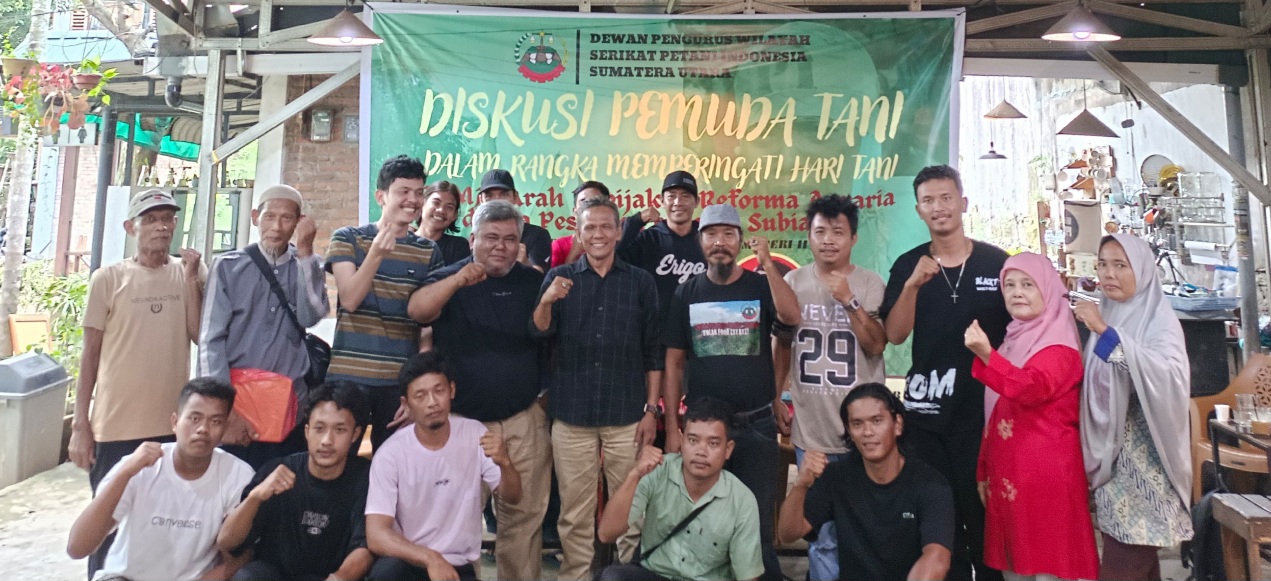 SPI Sumut Bahas Peran Pemuda Tani Dalam Reforma Agraria