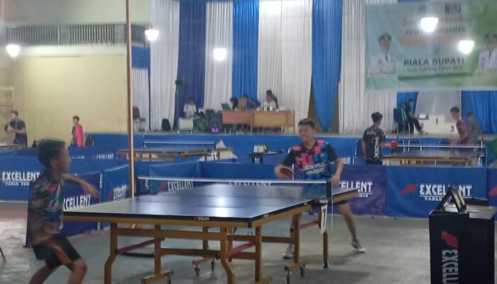 Turnamen Tenis Meja Piala Bupati Cup Aceh Tamiang Mulai Bergulir
