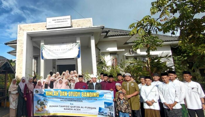 Rumah Tahfidz Qur’an Muslimin Medan Gelar Rihlah Dan Study Banding Ke Banda Aceh