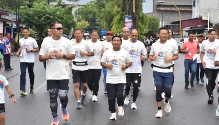 Ribuan Warga Semarakkan Color Run D’Nauli Festival, Wali Kota Sibolga Promosikan Wisata Lokal