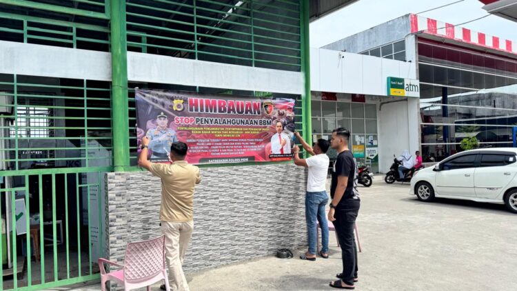 Polres Pidie Gencarkan Imbauan Anti-Penyalahgunaan BBM Bersubsidi di SPBU