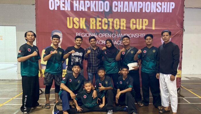 Hapkido Aceh Tamiang Raih Prestasi Gemilang Di Ajang Championship USK Rector Cup I