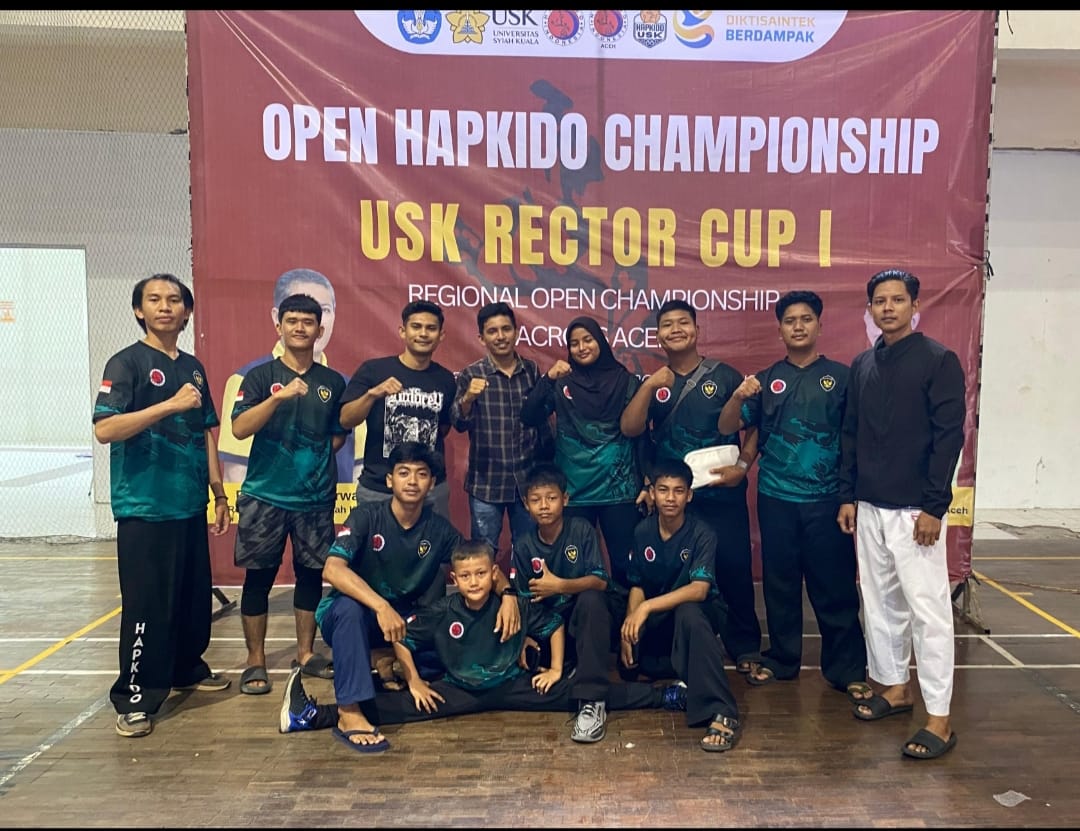 Hapkido Aceh Tamiang Raih Prestasi Gemilang Di Ajang Championship USK Rector Cup I