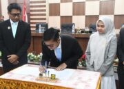 P-APBK Perubahan Kota Langsa Rp955 M Lebih Disahkan