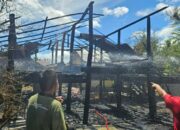 Kebakaran Hebat Landa Pante Rawa, 5 Rumah Dan 2 Sepeda Motor Ludes