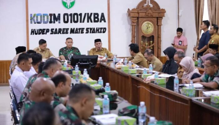 Bupati Aceh Besar Ikuti Rakor Sinkronisasi SPPG, Dorong Pengawalan Program MBG