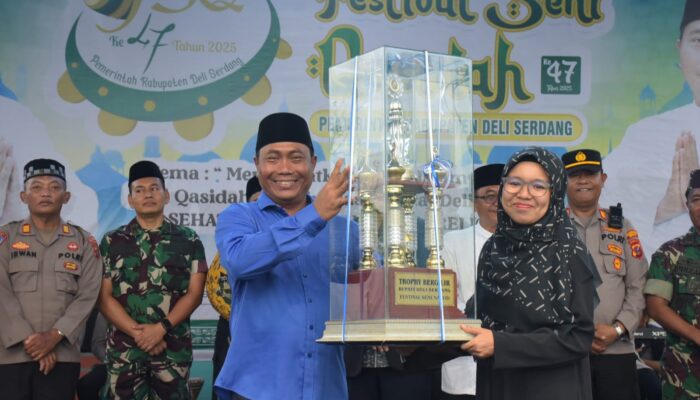 Kecamatan Lubukpakam Pertahankan Juara Umum FSQ Tingkat Deliserdang