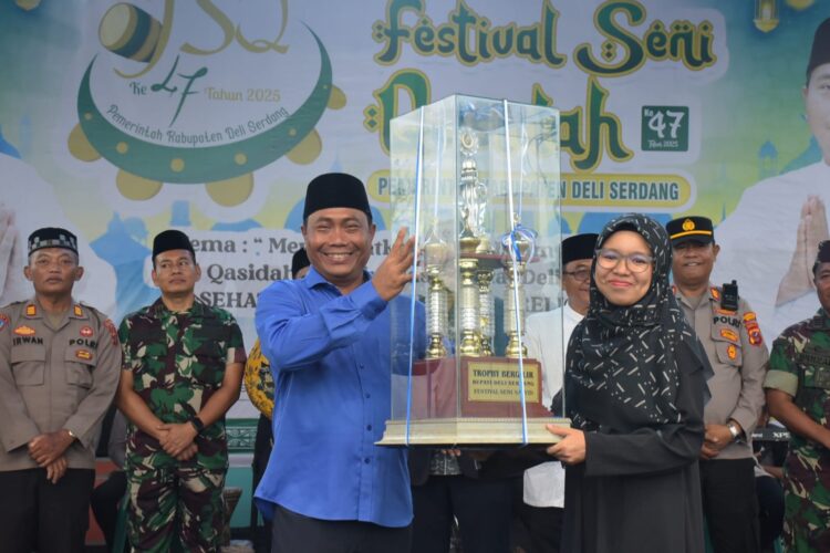 Kecamatan Lubukpakam Pertahankan Juara Umum FSQ Tingkat Deliserdang