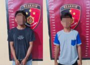 Polsek Tanjungmorawa Bekuk Dua Pelaku Curanmor