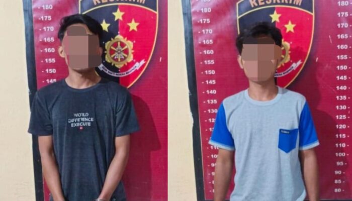 Polsek Tanjungmorawa Bekuk Dua Pelaku Curanmor