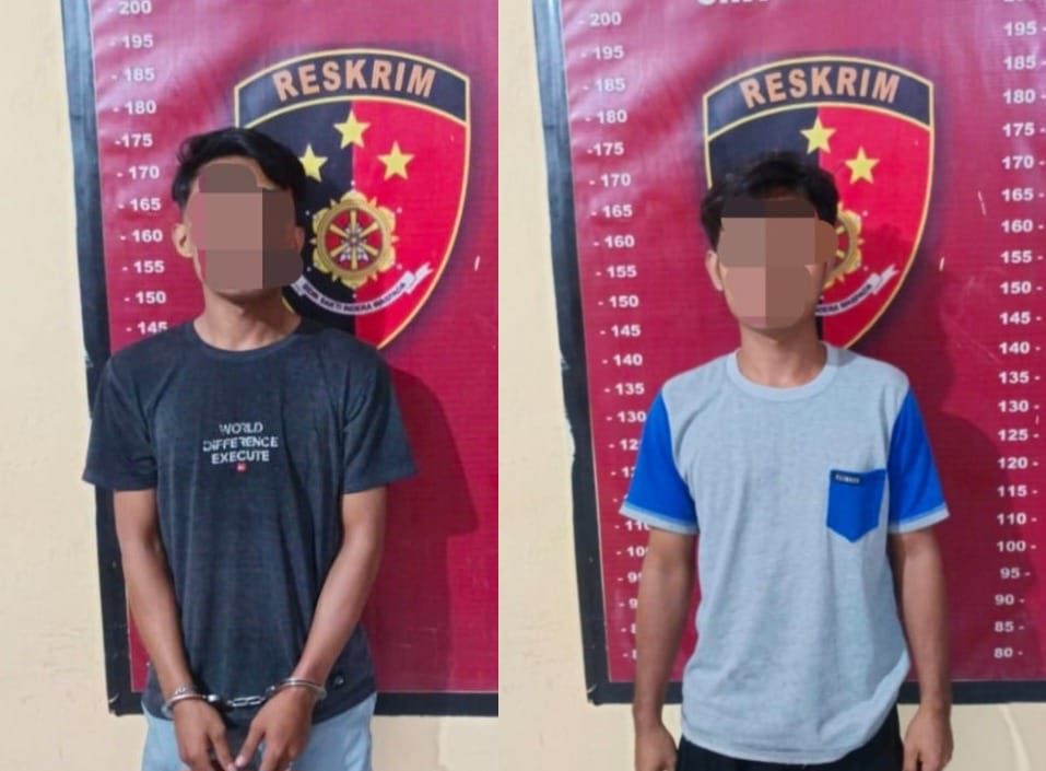Polsek Tanjungmorawa Bekuk Dua Pelaku Curanmor