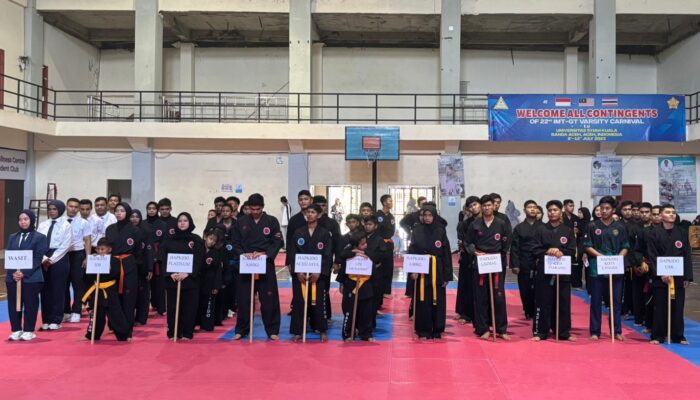UIN Ar-Raniry Juara Umum Kejuaraan Hapkido Piala Rektor USK 2025