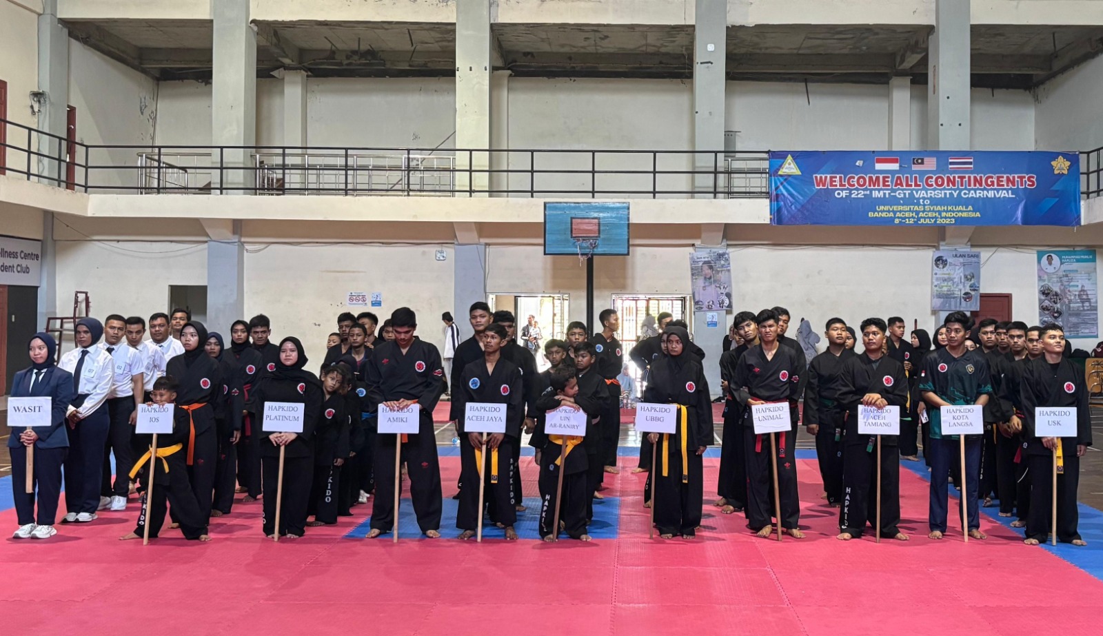 UIN Ar-Raniry Juara Umum Kejuaraan Hapkido Piala Rektor USK 2025