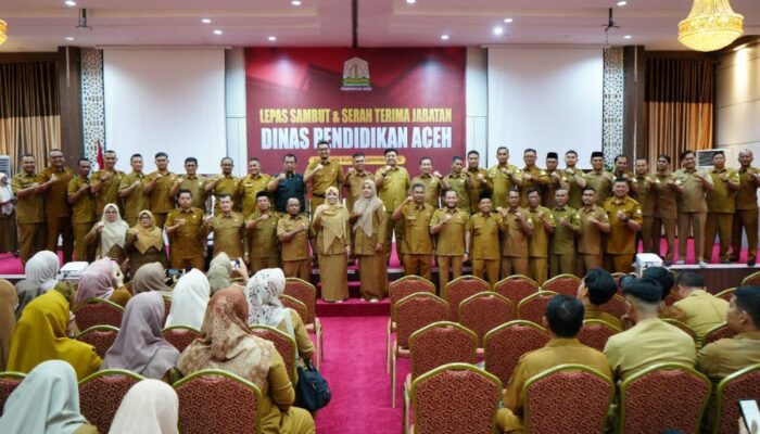 Kadisdik Aceh Minta Pejabat Baru Langsung Bekerja Optimal